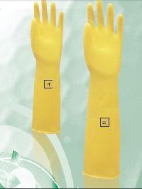 Industrial Acid Alkali Rubber Gloves