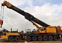 Tyre Mounted Lattice Boom Crane Rental Service