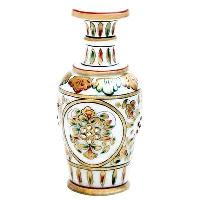 Hand Painted Decorative Marble Flower Pot