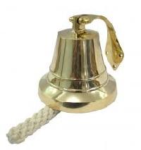 Wall Mounted Vintage Brass Antique Nautical Bell