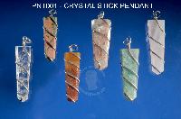 CRYSTAL STRICK PENDANT