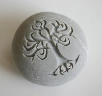 Symbol Engraved Stone