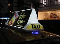 Mobile Dual Sided LED Taxi Advertising Display