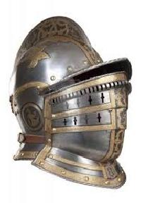 Iron Medieval Helmet