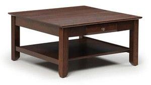 Wooden Square Coffee Table