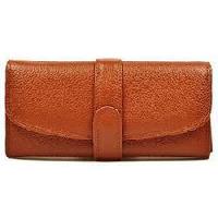 Leather Plain Wallet