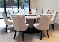 Round Marble Dining Table