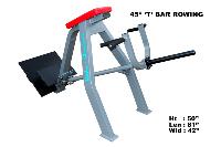 45 degree T-Bar Rowing