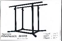 Adjustable Parallel bars