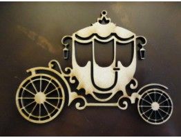 MDF Laser Cut Chariot Cutouts