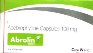 100 Mg Acebrophylline Capsules