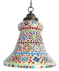 Bell Mosaic Hanging Lamp