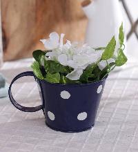 Blue Small Polkadot Cups