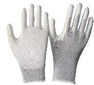 Carbon Knitted PU Palm Coated Gloves