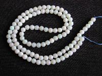 Opal Black & White Beads