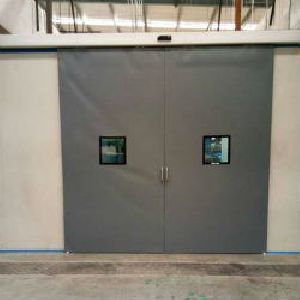 Manual Sliding steel doors