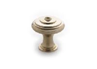 cabinet knob in polished in  brass