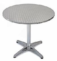 Round steel table