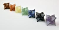 Gemstone Merkaba Stars