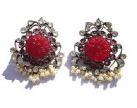 Victorian Earring in Traditional look