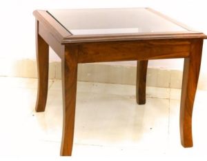 Brown Wooden Side Table