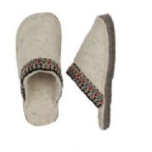 House Slippers with Lace work