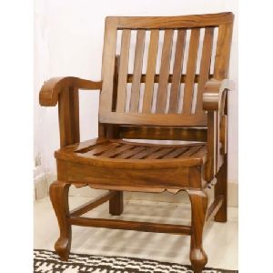Bedroom Wooden Arm Chair