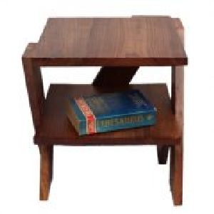 wooden bed side table