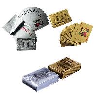 Gold and Silver Playing Cards