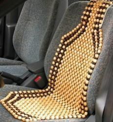 Wooden Bead Car Seat Cover