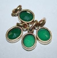 Natural  Green Onyx Pendant