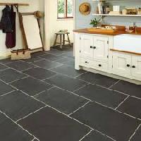 Black Slate Floor Tiles