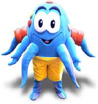 Octopus Mascot Costume
