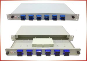 24 Port 1U Fiber Optic Patch panel