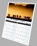 Printed Wall Calendar