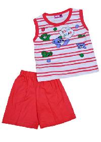 Boys Sleeveless T-Shirt & Short Set