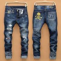 Designer Narrow Bottom Jeans