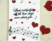 Musical Card For Valentine