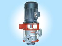 vertical sealless glandless pump