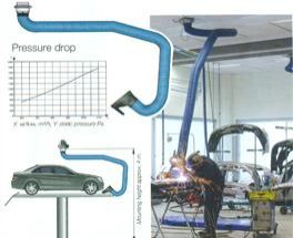 Bodywork extraction arm