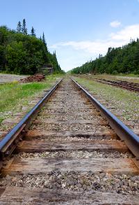 Steel Railway Tracks