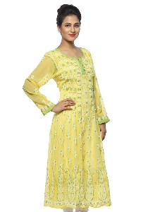 Ladies Lucknowi Anarkali Kurtis