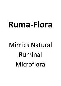 Ruma-Flora (Mimics Natural Ruminal Microflora)