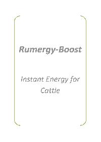 Rumergy-Boost (Instant Energy for Cattle)
