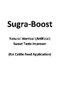 Sugra Boost Sweetener