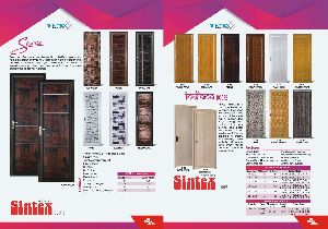 wooden pvc door