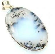 Dendritic Opal Pendant