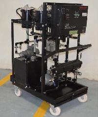 hydraulic oil cleaning system