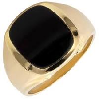 Gold Onyx Ring