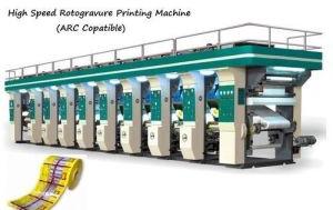 high speed rotogravure printing machine